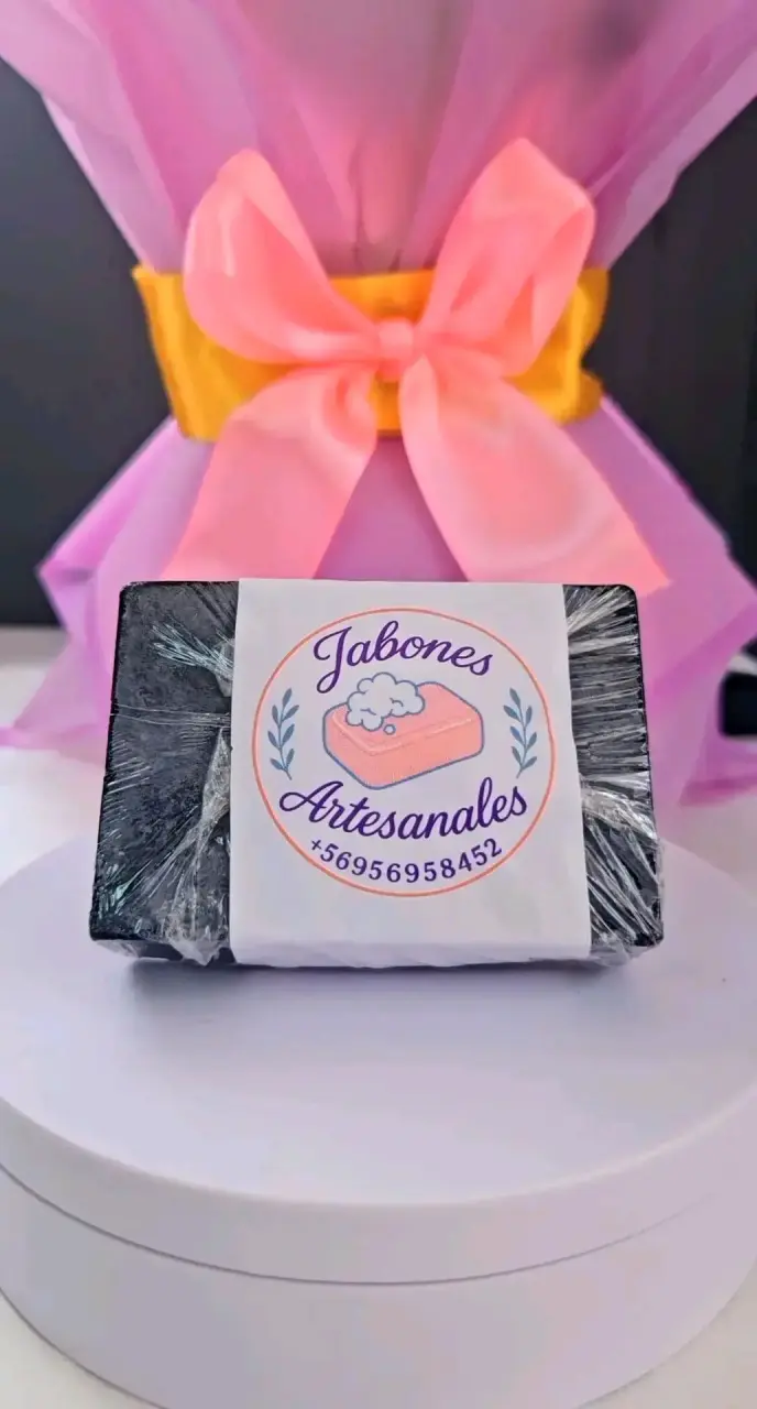 Jabón artesanal de cúrcuma,zanahoria,avena miel - 4