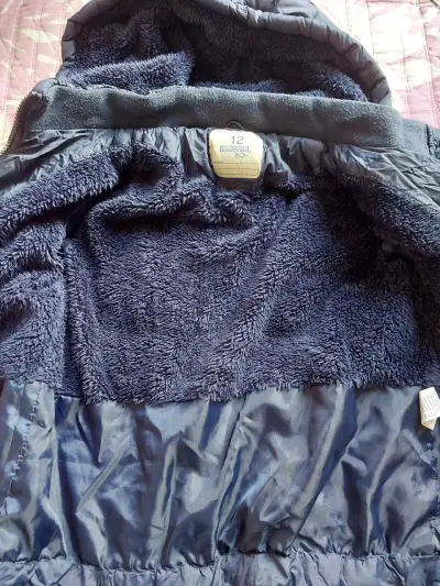 Chaqueta azul niño talla 12 - miniatura 3