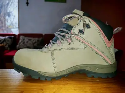 Botas trekking beige de seguridad botín - miniatura 1