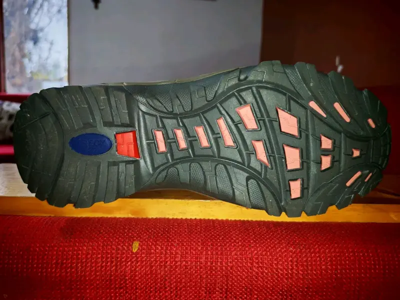 Botas trekking beige de seguridad botín - 4