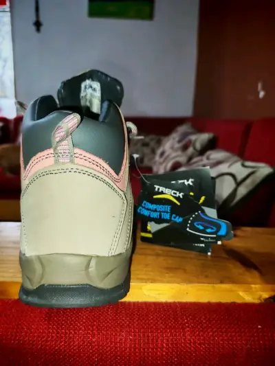 Botas trekking beige de seguridad botín - miniatura 6