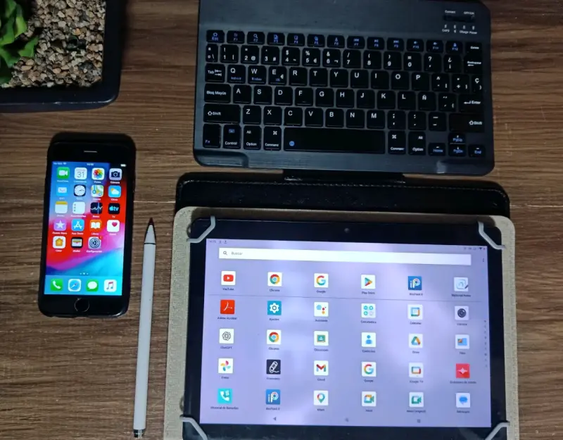 Combo tablet y iPhone 6 - 1