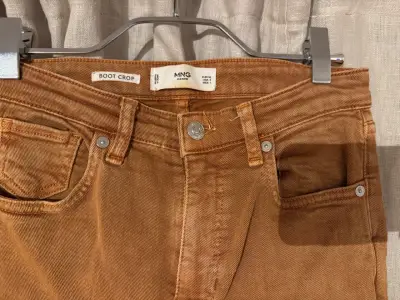 Jeans Mango talla 34 café - miniatura 2