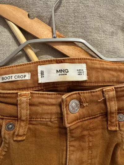 Jeans Mango talla 34 café - miniatura 4