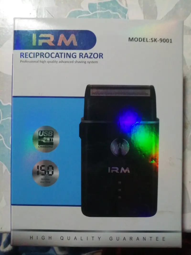 Afeitadora recargable IRM SK-9001 - 2