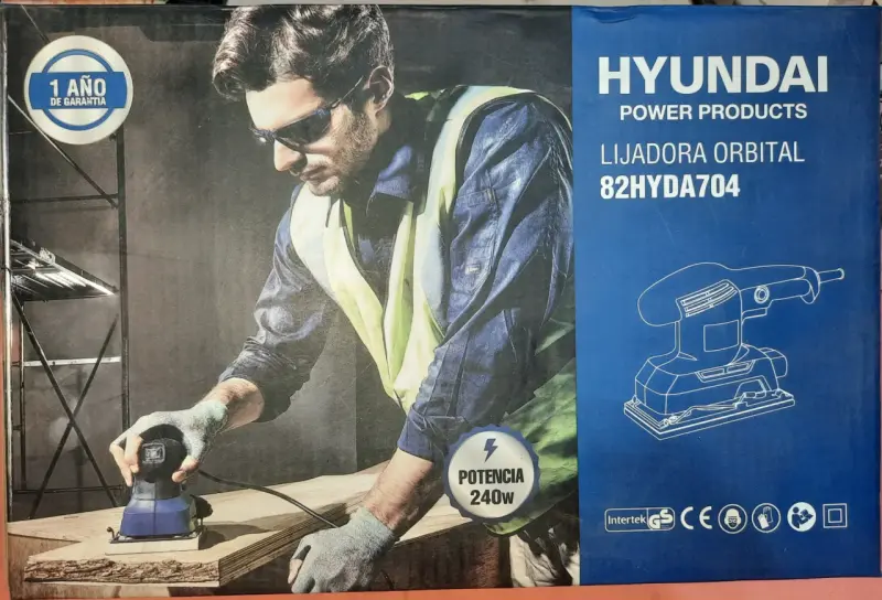 Lijadora Orbital Hyundai 240W - 1