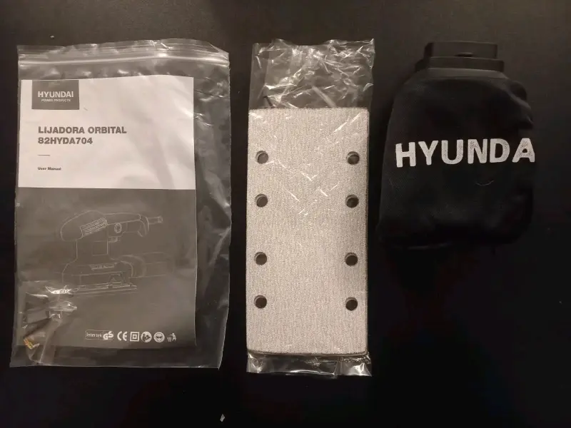 Lijadora Orbital Hyundai 240W - 4