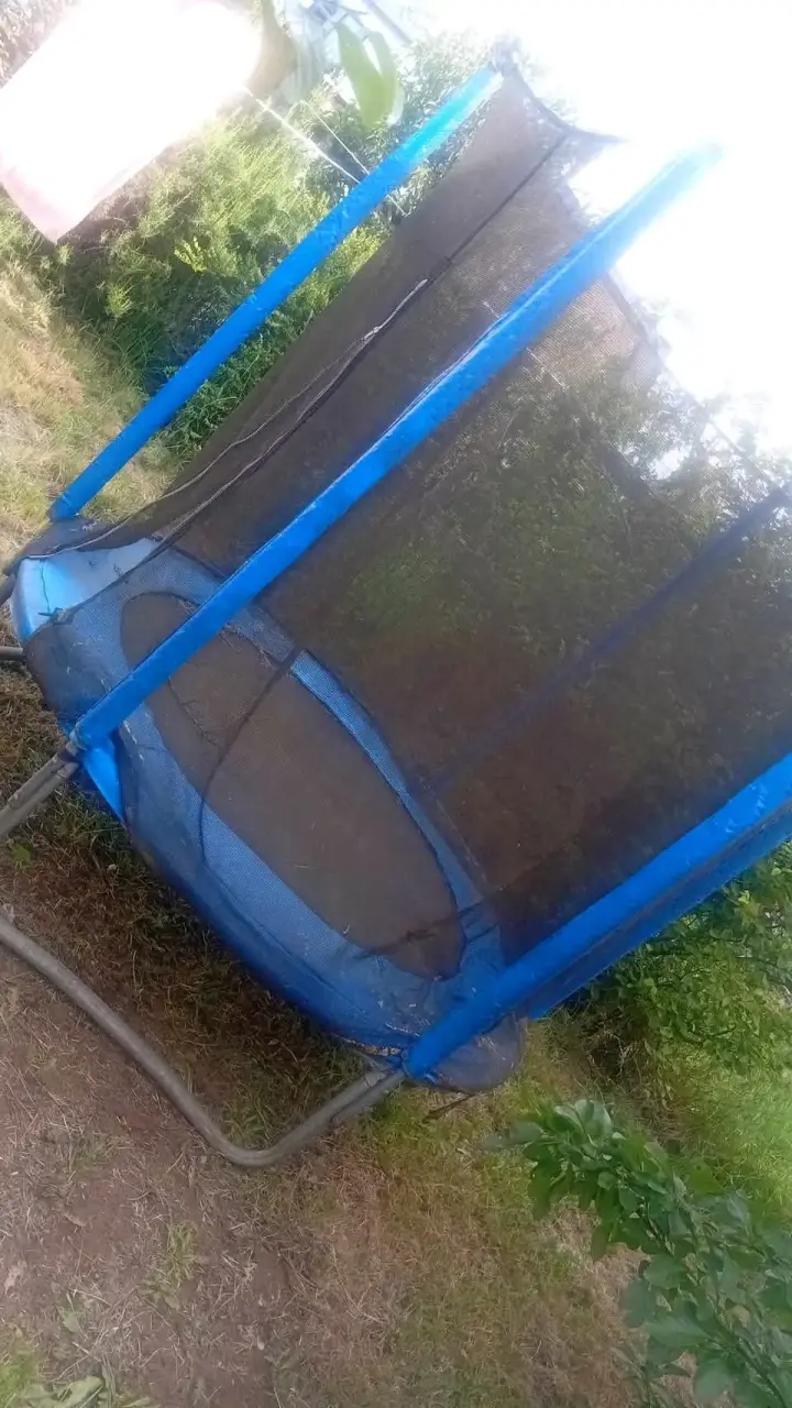 Cama elástica con red de seguridad - 2
