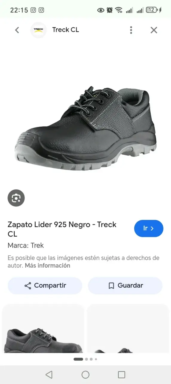 Zapatos de seguridad industrial negros - 2