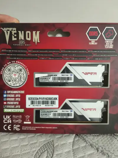 KIT RAM 16GB(2X8GB) Viper Venom DDR5 - miniatura 1
