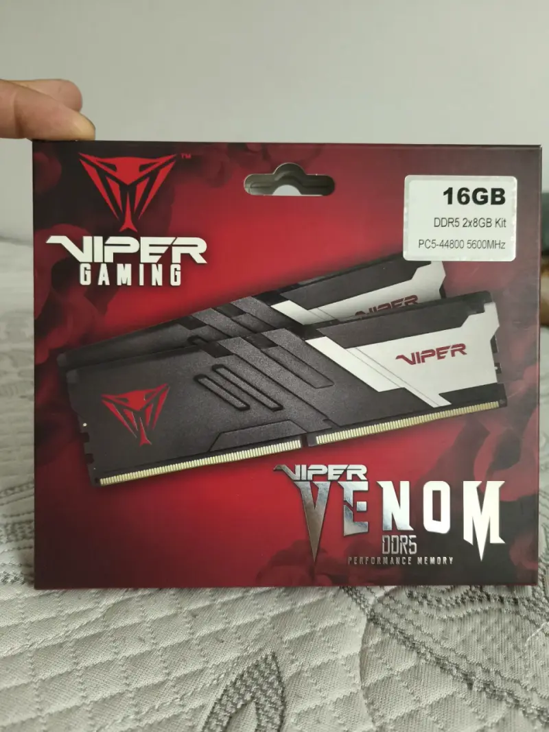 KIT RAM 16GB(2X8GB) Viper Venom DDR5 - 4