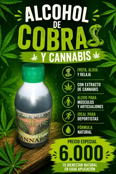 Alcohol de cobra y cannabis y aceite de cobra - miniatura 1
