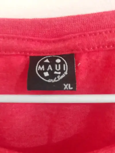 Polera roja con estampado Maui - miniatura 3
