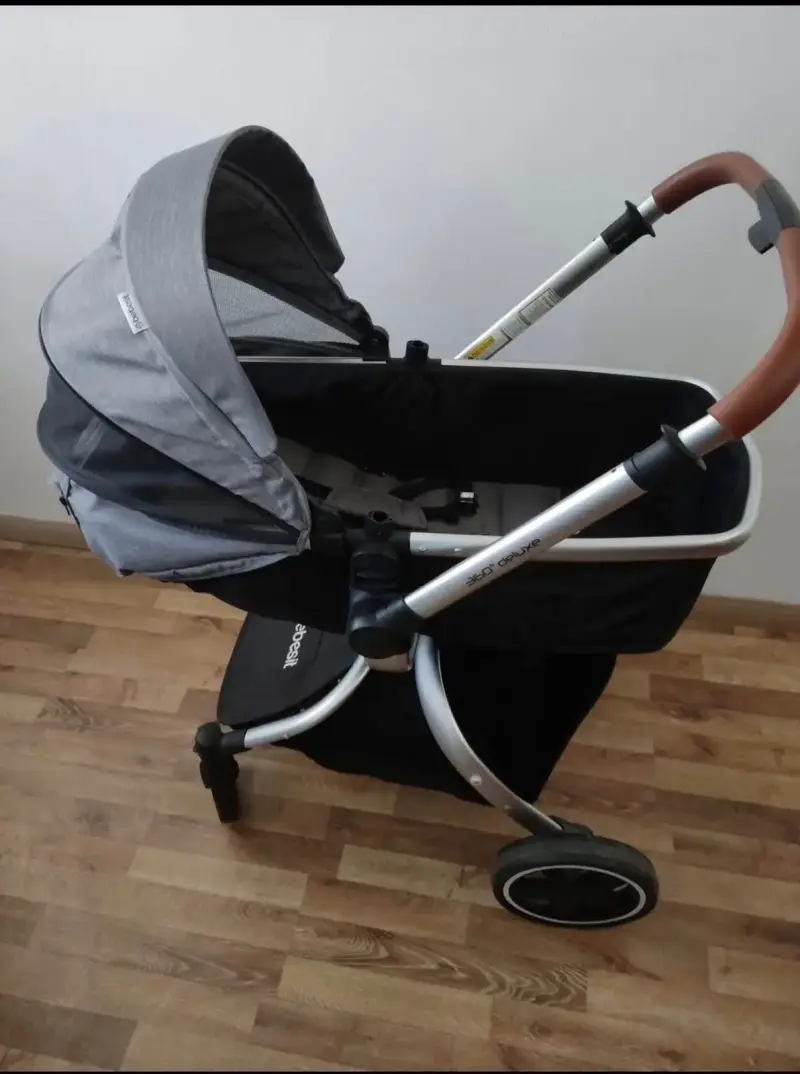 Coche de bebé Bebesit gris - 3