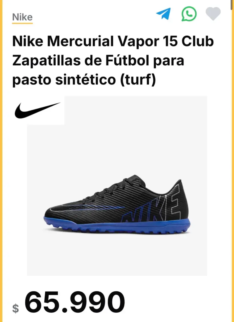 Zapatillas Nike pasto sintetico negras y azules - 3