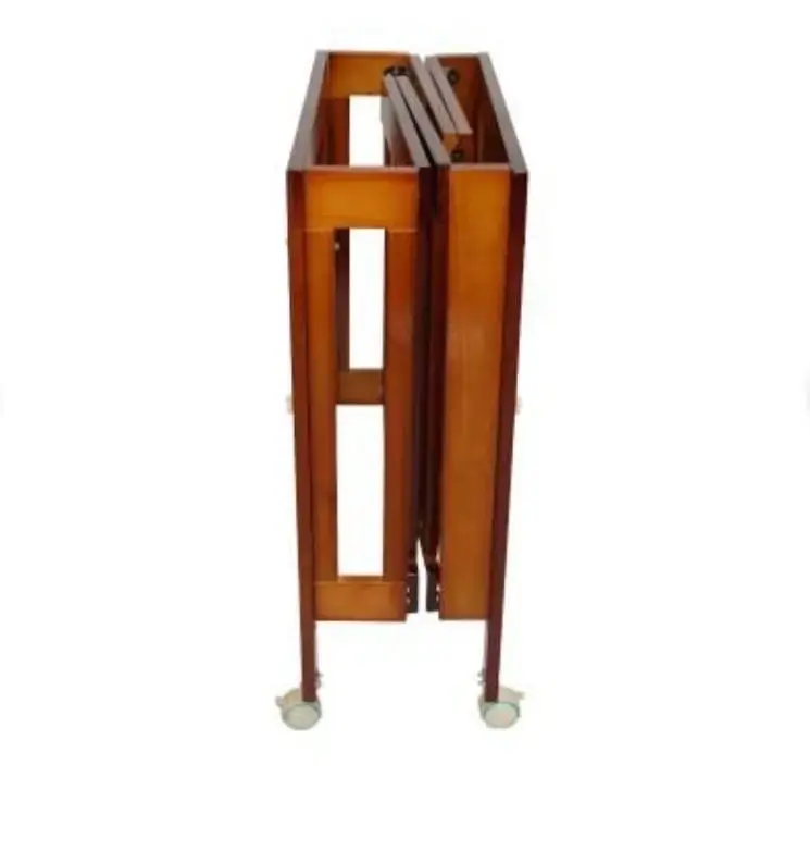 Cuna de madera plegable con colchón bebeglo - 5