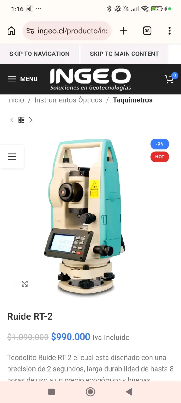 Taquimetro