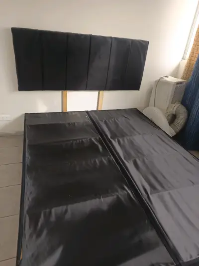 Cama base separada dos plazas con colchon - miniatura 1