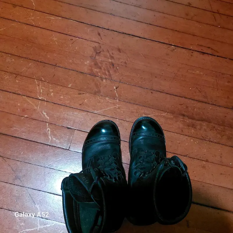 Botas de cuero negras - 2