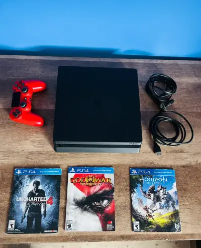 Consola PS4 con 3 juegos - miniatura 2