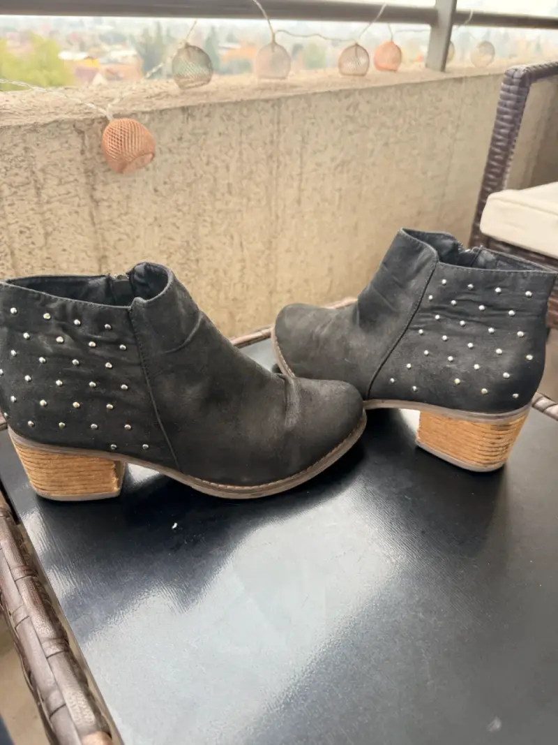 Botines Gotta talla 38 color negro - 1