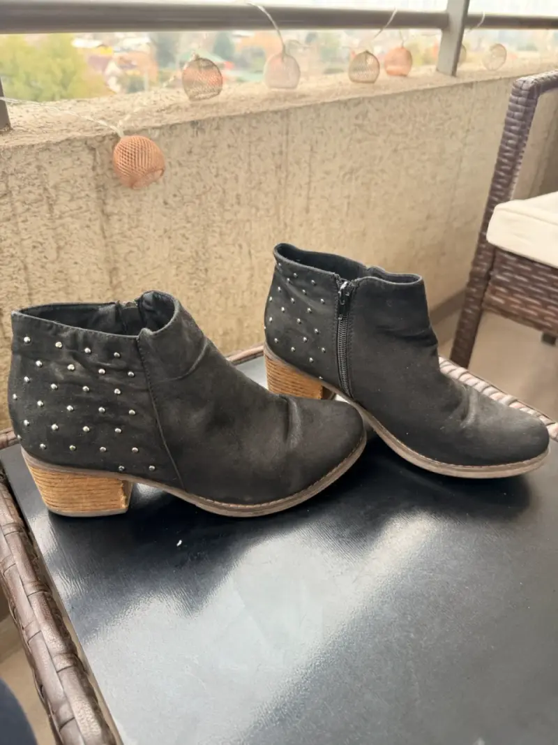 Botines Gotta talla 38 color negro - 2
