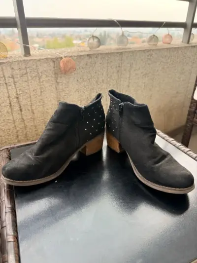 Botines Gotta talla 38 color negro - miniatura 3