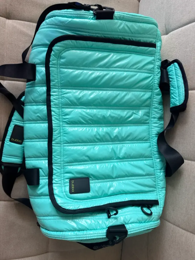 Bolso de viaje Bubba color menta. - 1