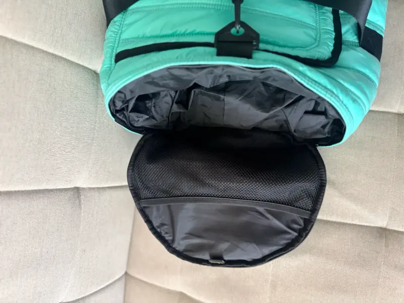 Bolso de viaje Bubba color menta. - 5