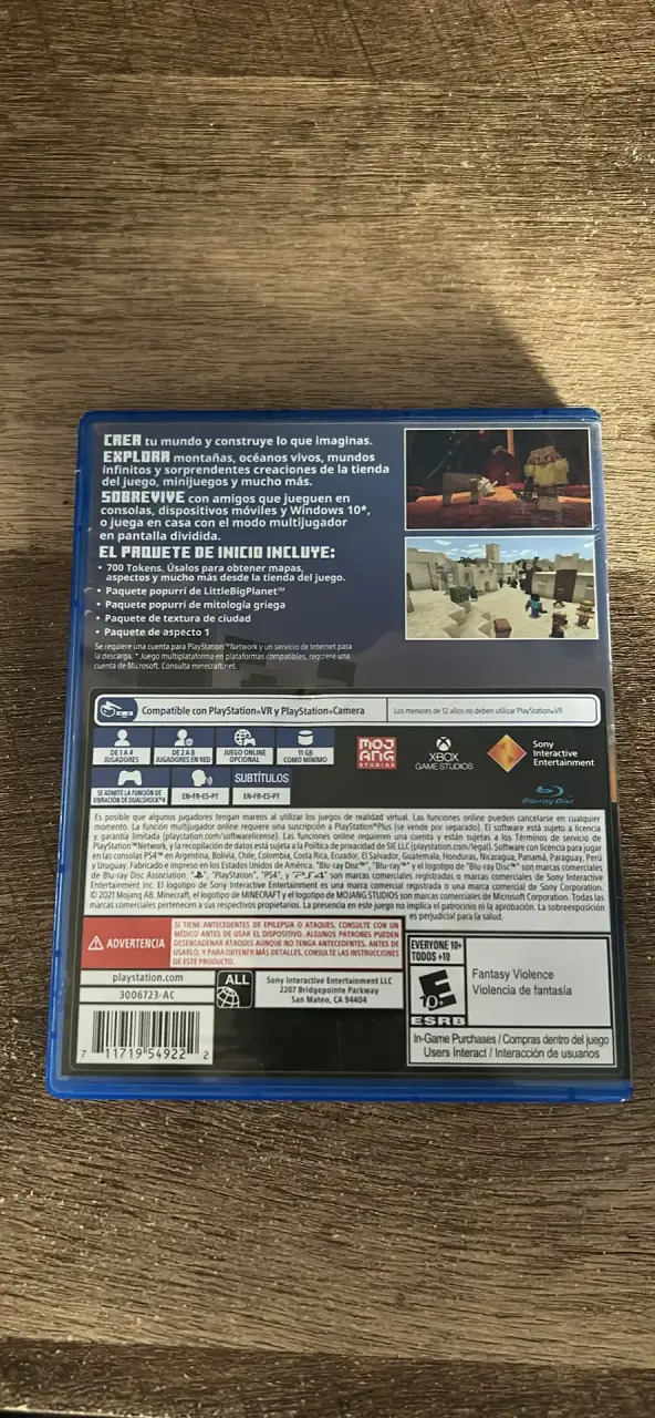 Minecraft para PS4 con VR - 2