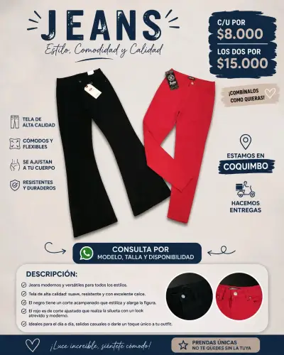 Remate de jeans - miniatura 1