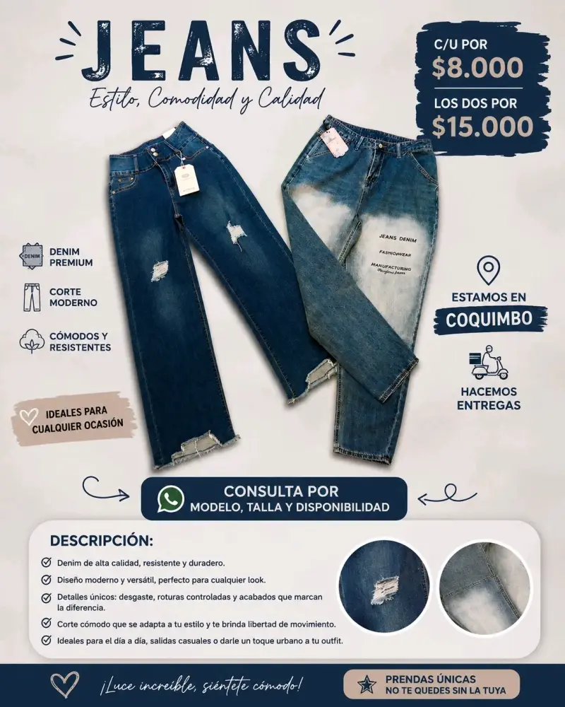 Remate de jeans - 2