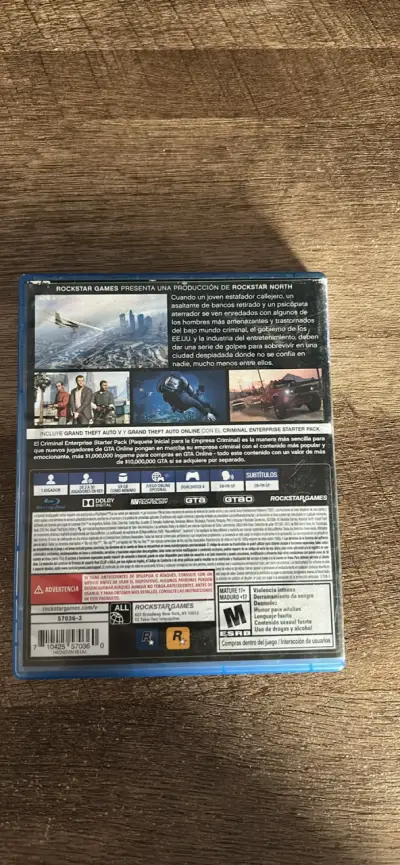 Juego PS4 Grand Theft Auto V - miniatura 2