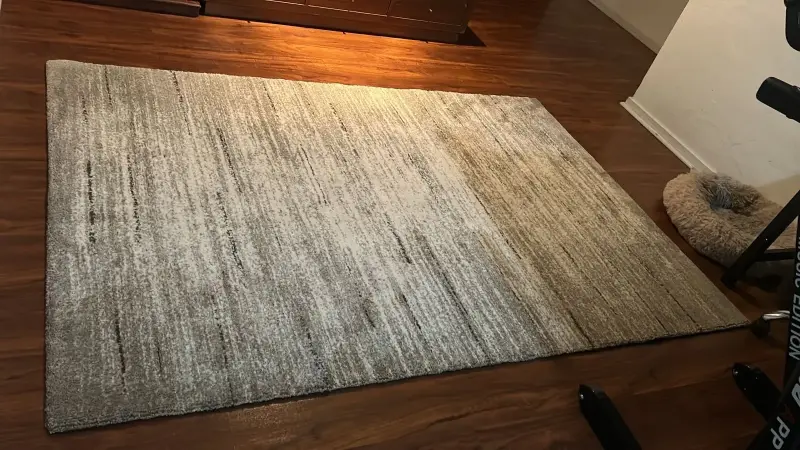 Alfombra beige moderna - 1