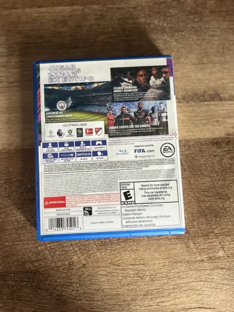 Videojuego PS4 FIFA 21 usado - 2