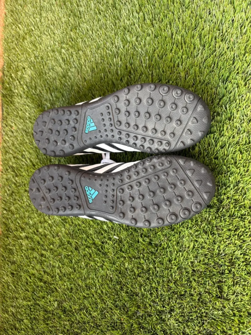 Zapatillas de fútbola Adidas 11Questra blancas - 4