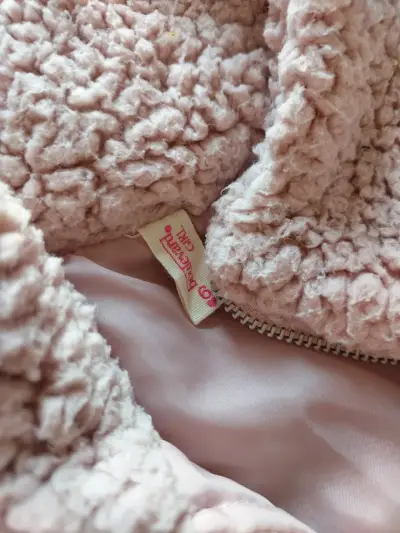 Chaqueta polar rosada talla 6 - miniatura 2