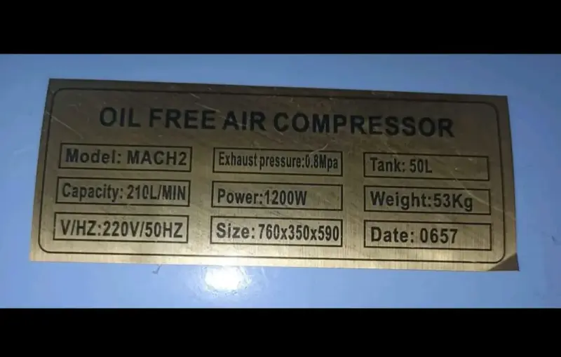 Compresor de aire Mächtig 50 lt - 6