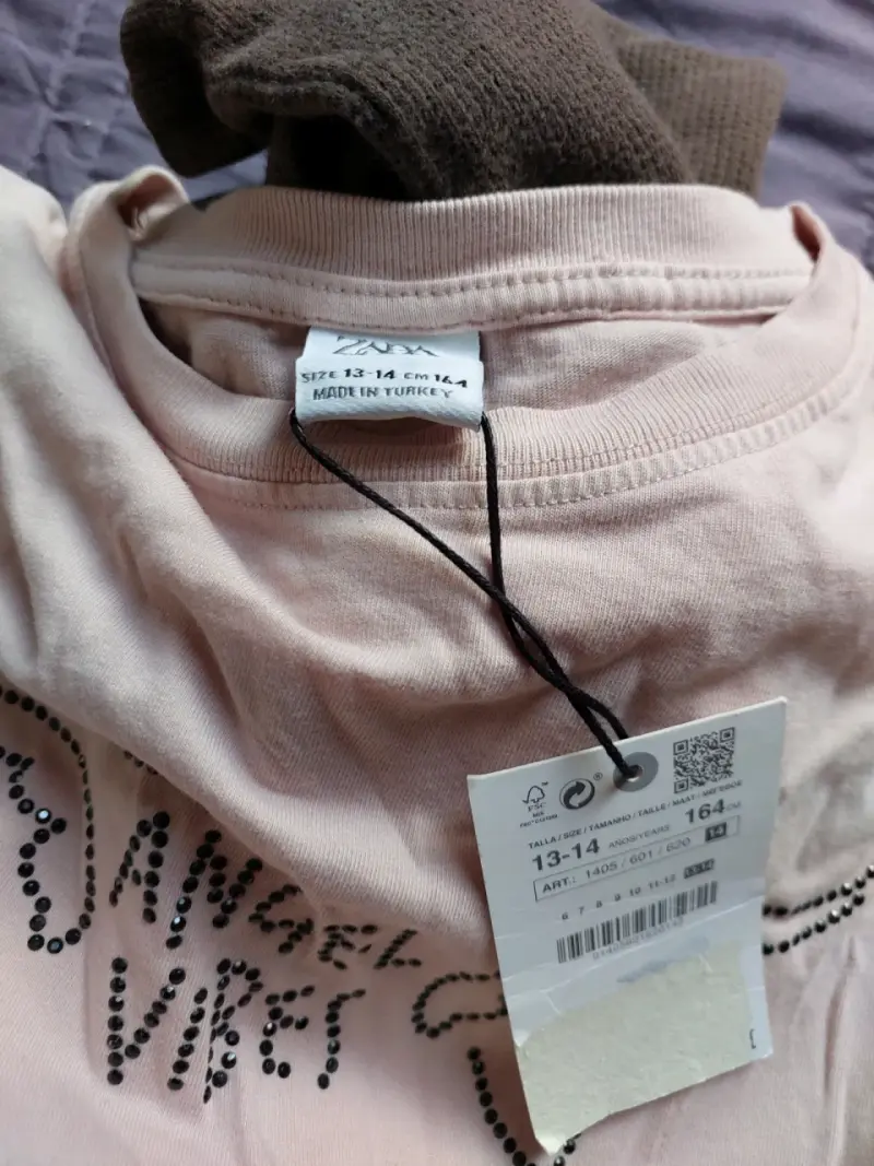 Polera rosa Talla 14 - 2