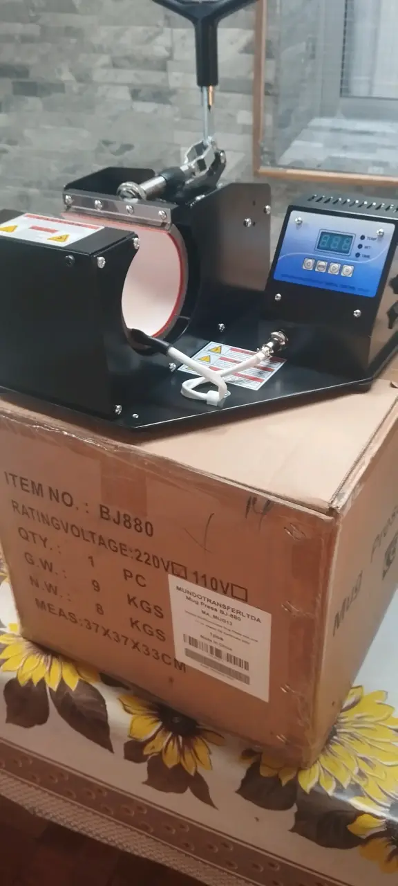 Prensa térmica de tazas - 3