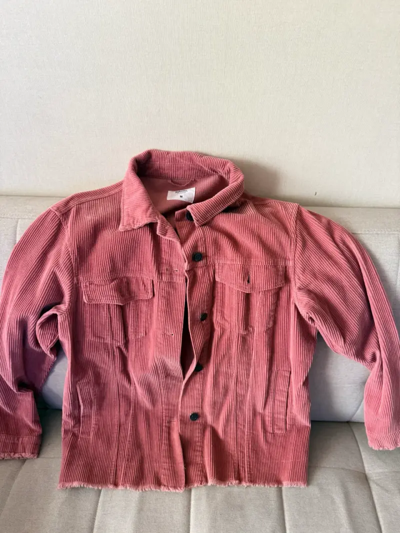 Chaqueta de cotelé Sybilla color rosa - 4