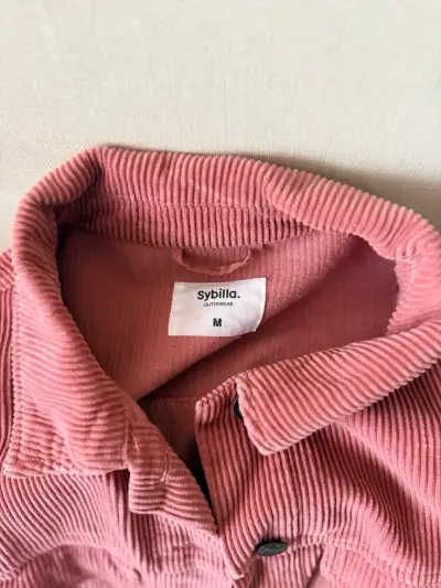Chaqueta de cotelé Sybilla color rosa - miniatura 5