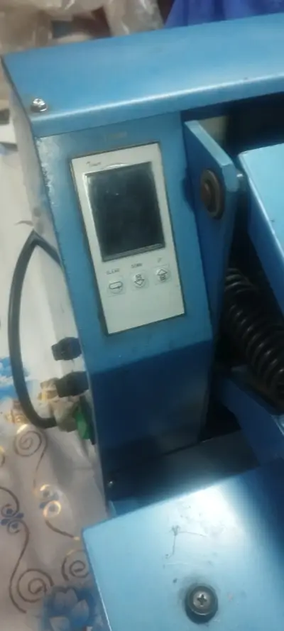Prensa térmica azul para estampado - miniatura 3