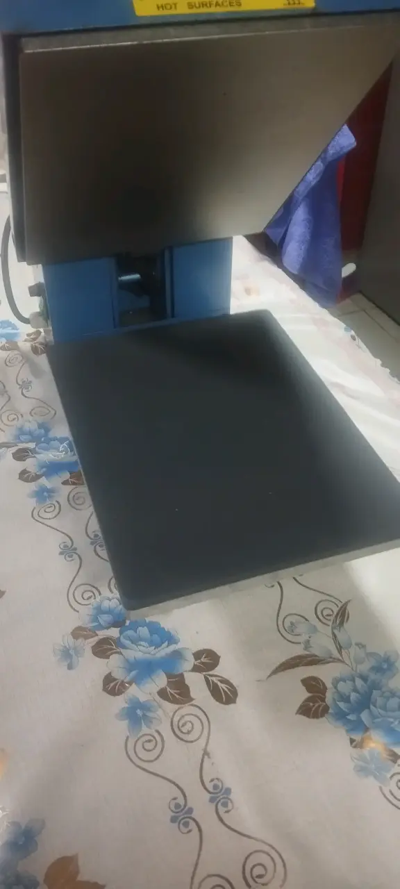 Prensa térmica azul para estampado - 4