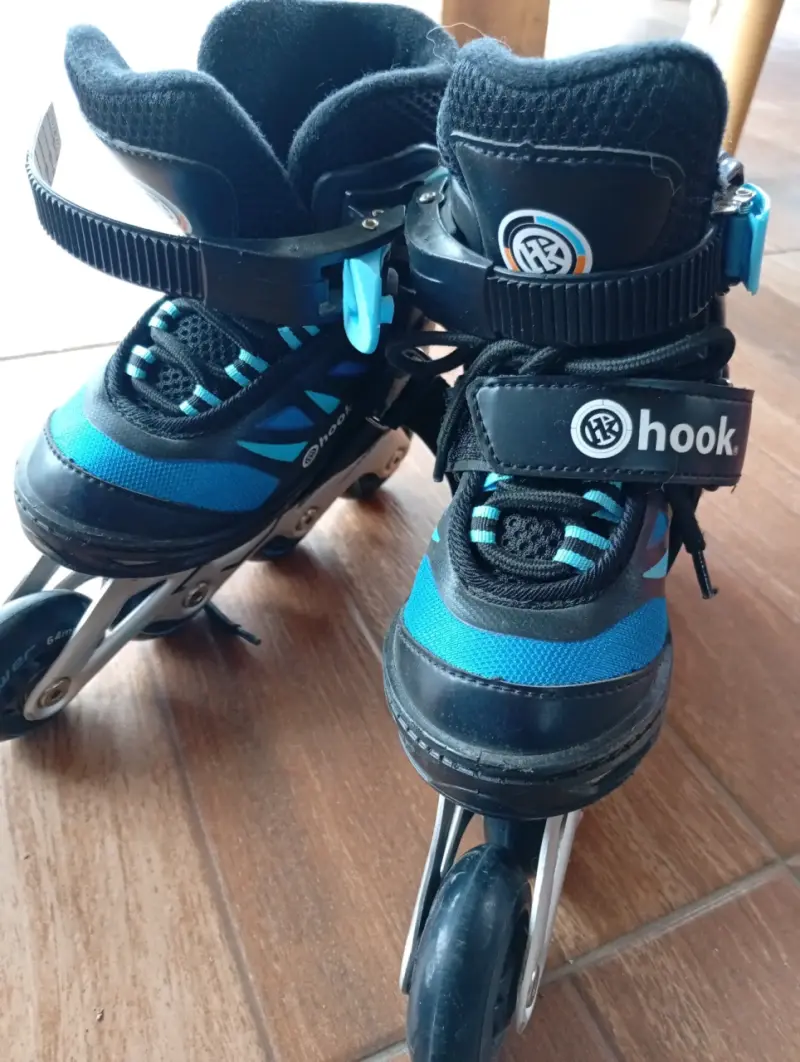 Patines en línea Hook azul y negro - 1