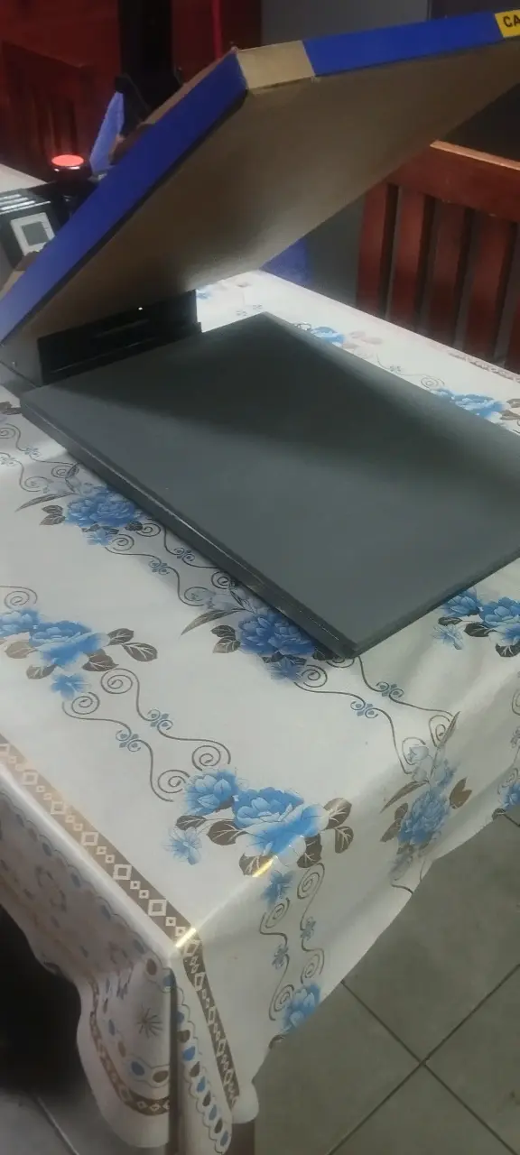 Máquina de prensa térmica azul - 5