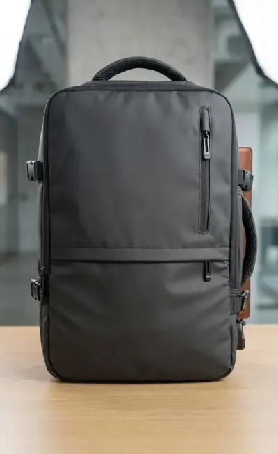 Mochila Ejecutiva Porta Notebook - Doble Tamaño - miniatura 1