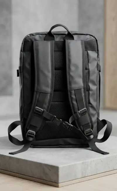 Mochila Ejecutiva Porta Notebook - Doble Tamaño - miniatura 3