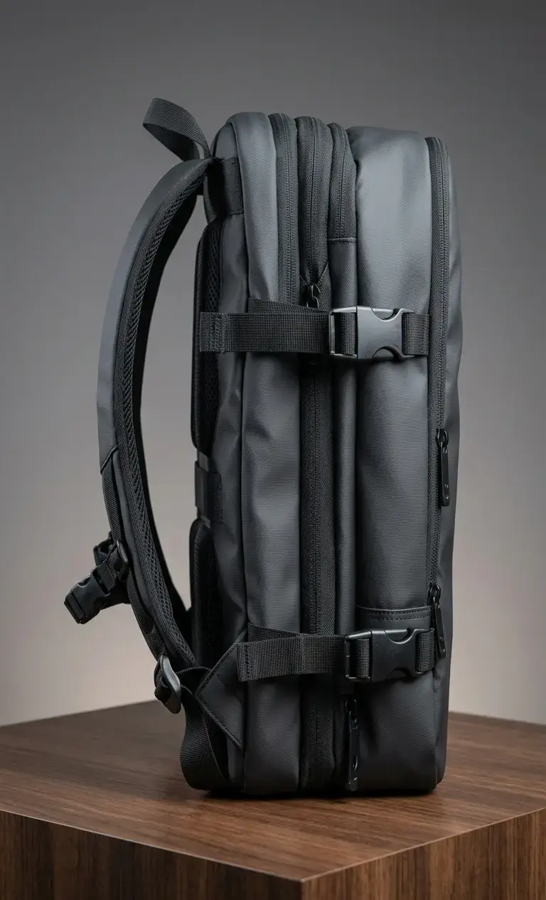 Mochila Ejecutiva Porta Notebook - Doble Tamaño - 4