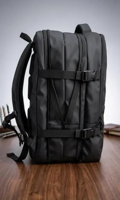 Mochila Ejecutiva Porta Notebook - Doble Tamaño - miniatura 6